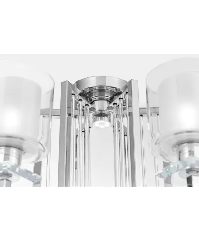 Lampa wisząca - Żyrandol Chromowany Manhattan W6