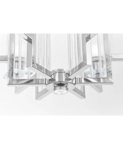 Lampa wisząca - Żyrandol Chromowany Manhattan W6