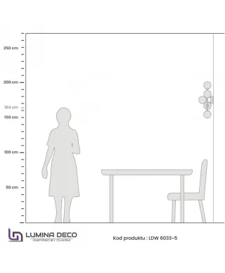 Lampa ścienna - Nowoczesny kinkiet Złoty - Marsiada W5