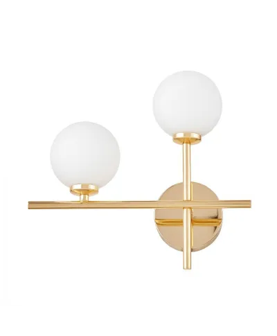 Lampa ścienna - Kinkiet Złoty - Marsiada Neo