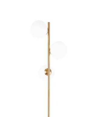 Lampa podłogowa - Stojąca Złota Fredica W3