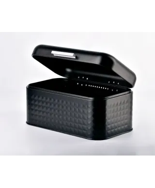 Chlebak metalowy - Czarny Diamond 30x20cm