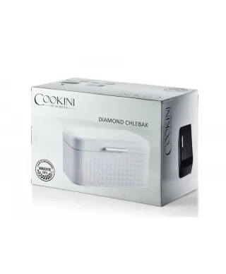 Chlebak metalowy - Czarny Diamond 30x20cm