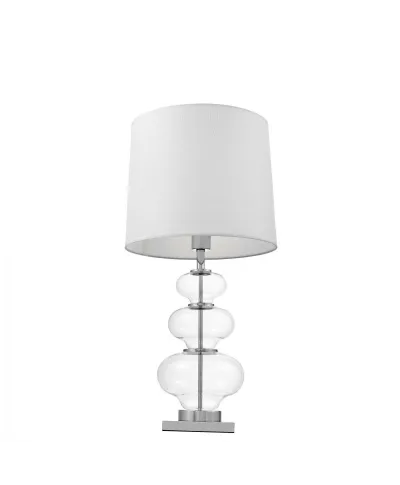 Lampa nocna Glamour - Biała Briston