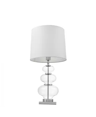 Lampa nocna Glamour - Biała Briston