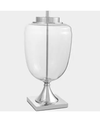 Lampa nocna Glamour - Czarna Olimpia