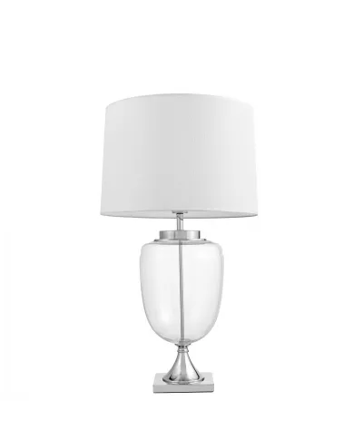 Lampa nocna Glamour - Biała Olimpia