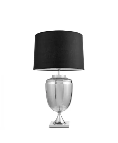 Lampa nocna - Czarno Srebrna - Olimpia