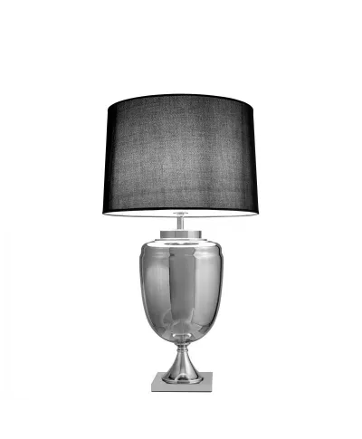 Lampa nocna - Czarno Srebrna - Olimpia