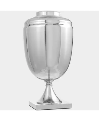 Lampa nocna - Czarno Srebrna - Olimpia