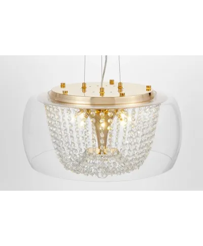 Lampa wisząca - Nowoczesna Disposa Gold D50