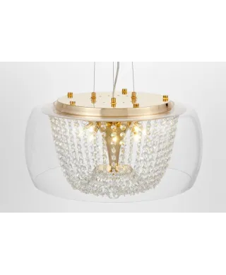 Lampa wisząca - Nowoczesna Disposa Gold D50