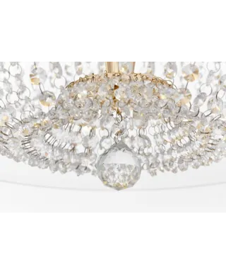 Lampa wisząca - Nowoczesna Disposa Gold D50