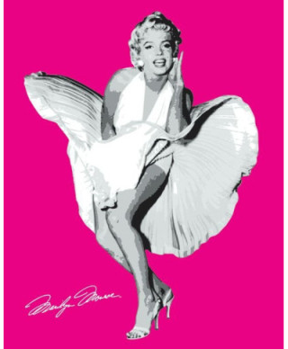 Marilyn Monroe (Seven Year Itch Pink) - plakat