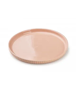 Talerz deserowy - Blady róż - Shivonne 20.5cm