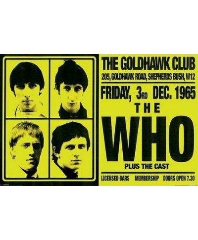 The Who (Goldhawke Club) - plakat