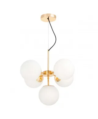 Lampa wisząca - Nowoczesna Złota Stelvio W5