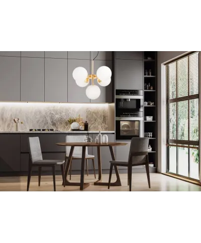 Lampa wisząca - Nowoczesna Złota Stelvio W5