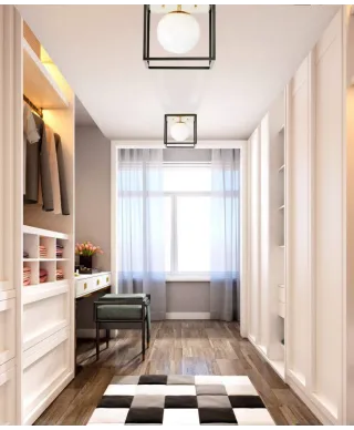 Lampa sufitowa - Plafon złoty Maldini W1