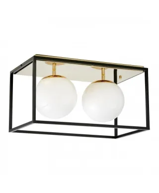 Lampa Sufitowa - Plafon Złoty Maldini W2