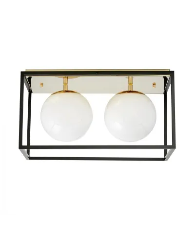 Lampa Sufitowa - Plafon Złoty Maldini W2