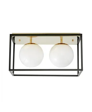 Lampa Sufitowa - Plafon Złoty Maldini W2