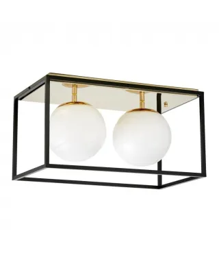 Lampa Sufitowa - Plafon Złoty Maldini W2