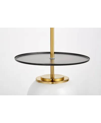 Lampa wisząca - Czarno Mosiężna Daltona W1