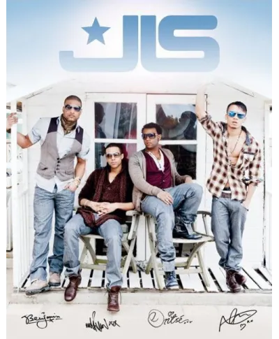 J.L.S (Beach Hut) - plakat