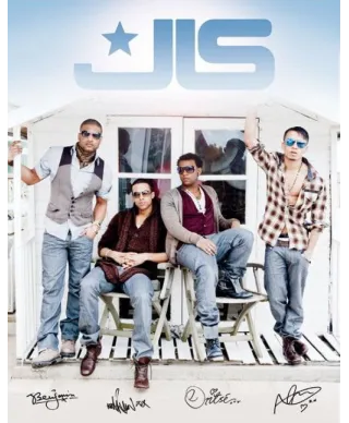 J.L.S (Beach Hut) - plakat