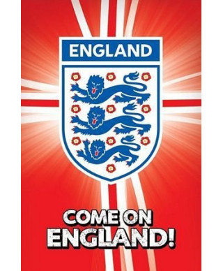 England F.A (Come On England!) - plakat