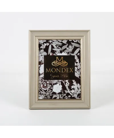 ADI Ramka 13x18cm szaro-złota           23x18xh1cm