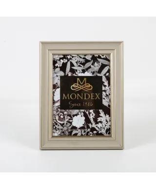 ADI Ramka 13x18cm szaro-złota           23x18xh1cm