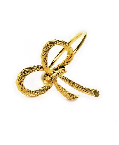 ADRIANNE Serwetnik złota wstążka        5x4,8x4cm