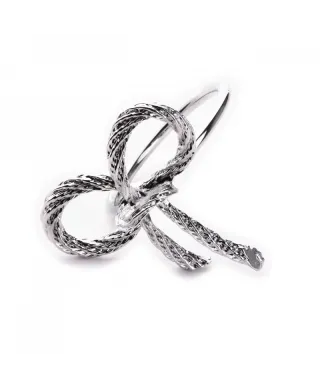 ADRIANNE Serwetnik srebrna wstążka      5x4,8x4cm