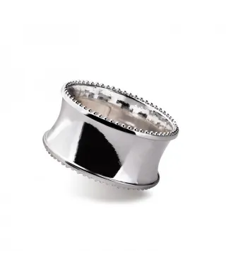 ADRIANNE Serwetnik srebrna obrączka     4,8x4,8x2,5cm