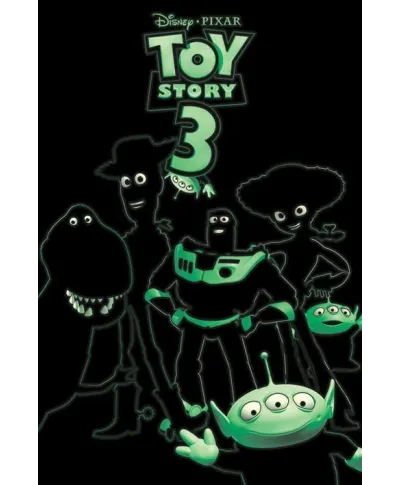 Toy Story 3 (Glow In The Dark) - plakat