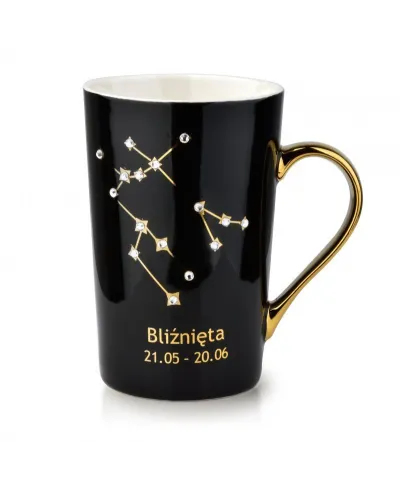 Kubek porcelanowy - Zodiak - Bliźnięta - 430ml