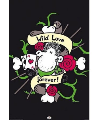 Sheepworld Wild Love - plakat