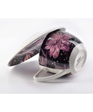 Komplet 6szt. filiżanek ze spodkami 250ml - Ayla