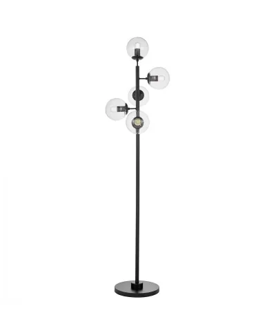 Lampa Stojąca - Podłogowa Czarna Ceredo W5