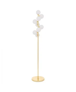 Lampa Stojąca - Podłogowa Złota Petrica W9