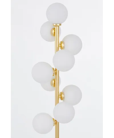 Lampa Stojąca - Podłogowa Złota Petrica W9