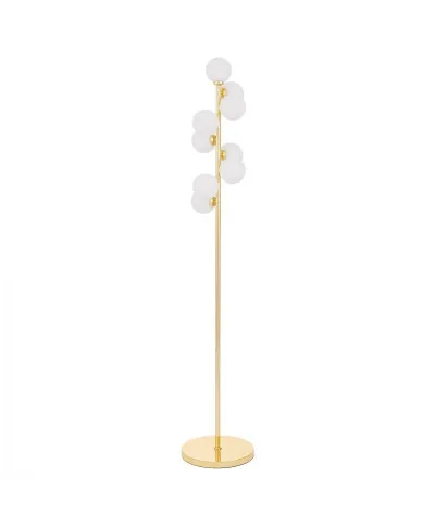 Lampa Stojąca - Podłogowa Złota Petrica W9