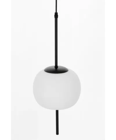 Lampa wisząca Czarna - Alpina D20