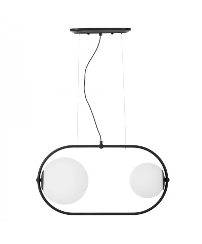 Lampa wisząca - Podwójna Czarna Panari Pro