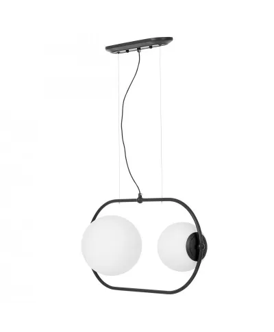 Lampa wisząca - Podwójna Czarna Panari Pro