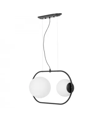 Lampa wisząca - Podwójna Czarna Panari Pro