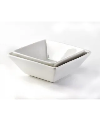 Salaterka kwadratowa porcelanowa - Basic