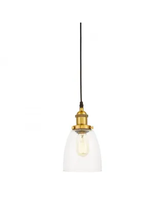 Lampa wisząca - Mosiężna Fabi W1